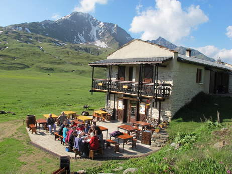 2013-07-04 dtermination au refuge du Petit Mont Cenis